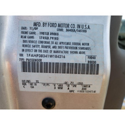 2001 FORD FOCUS