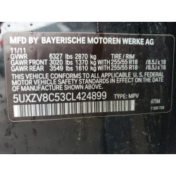 2012 BMW X5
