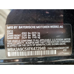 2015 BMW 3 SERIES