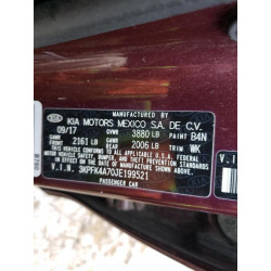 2018 KIA FORTE