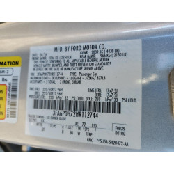 2017 FORD FUSION