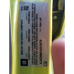 2013 CHEVROLET SPARK