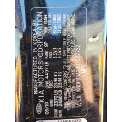 2011 KIA SPORTAGE