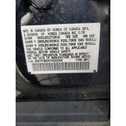 2007 HONDA PILOT