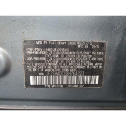 2011 SUBARU FORESTER