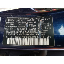 2007 HYUNDAI VERACRUZ