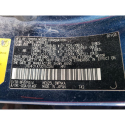 2003 TOYOTA HIGHLANDER