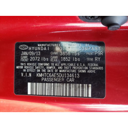 2013 HYUNDAI VELOSTER