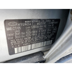 2005 HYUNDAI SANTA FE