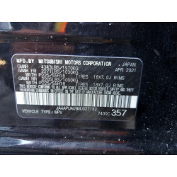 2021 MITSUBISHI OUTLANDER