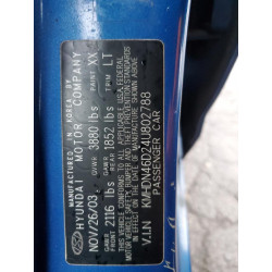 2004 HYUNDAI ELANTRA