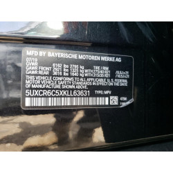 2019 BMW X5 5UXCR6C5XKLL63631 50335983
