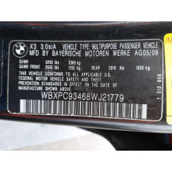 2008 BMW X3