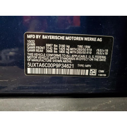 2023 BMW X5 5UXTA6C00P9P34621 55395443