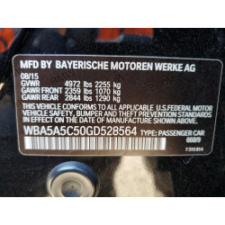 2016 BMW 5 SERIES