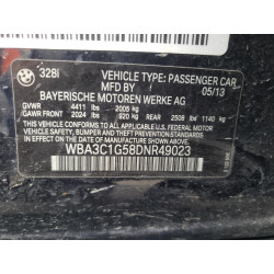 2013 BMW 3 SERIES