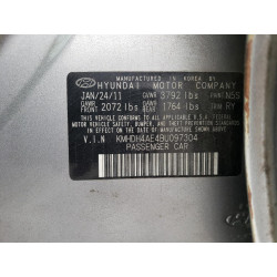 2011 HYUNDAI ELANTRA