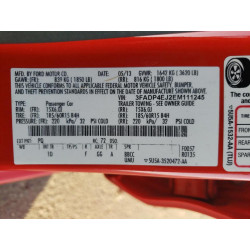 2014 FORD FIESTA