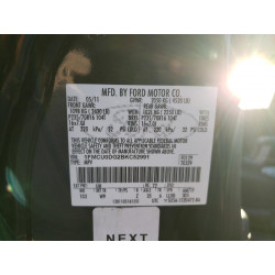 2011 FORD ESCAPE