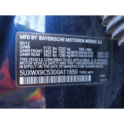 2013 BMW X3