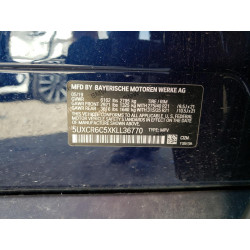 2019 BMW X5 5UXCR6C5XKLL36770 50582353