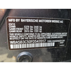 2015 BMW 5 SERIES