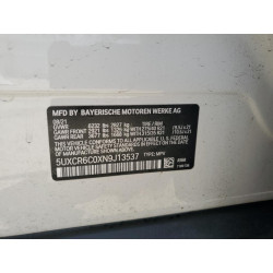 2022 BMW X5 5UXCR6C0XN9J13537 52548753