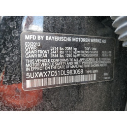 2013 BMW X3