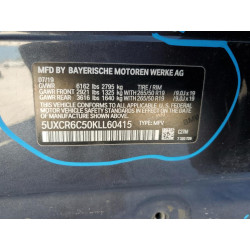 2019 BMW X5 5UXCR6C50KLL60415 37000563