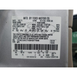 2011 FORD ESCAPE