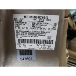 2012 FORD ESCAPE