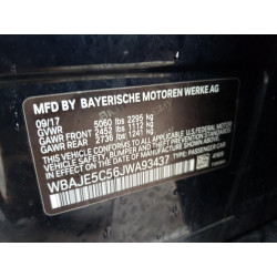 2018 BMW 5 SERIES