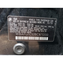 2011 BMW 5 SERIES