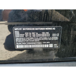 2022 BMW X5 5UXCR6C09N9N07093 56908063