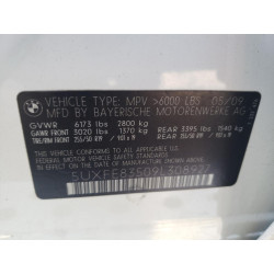 2009 BMW X5 5UXFE83509L308927 58317493