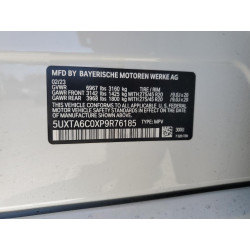 2023 BMW X5 5UXTA6C0XP9R76185 57715473