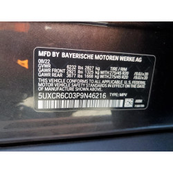 2023 BMW X5 5UXCR6C03P9N46216 60271643