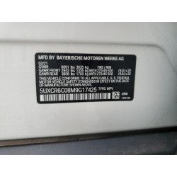2021 BMW X5 5UXCR6C08M9G17425 60050793