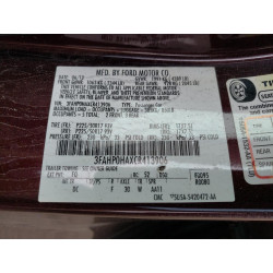 2012 FORD FUSION