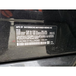 2019 BMW X5 5UXCR6C51KLL24300 55452283