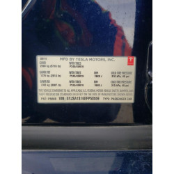 2014 TESLA MODEL S