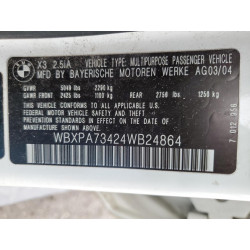 2004 BMW X3