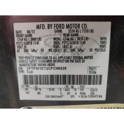 2012 FORD F-150