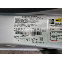 2012 FORD FUSION