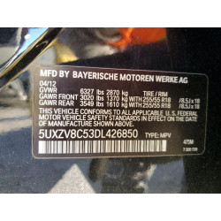2013 BMW X5