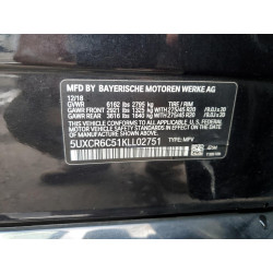 2019 BMW X5 5UXCR6C51KLL02751 65908743