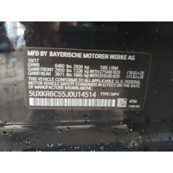 2018 BMW X5